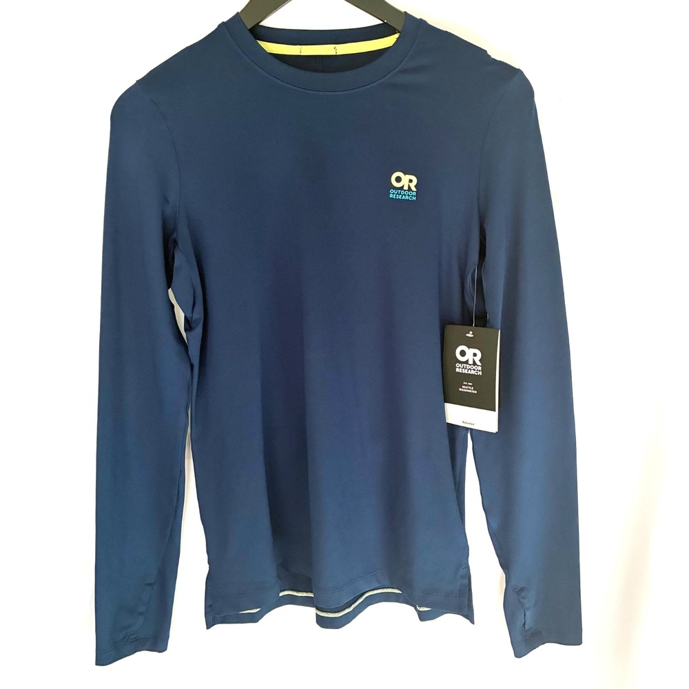 Outdoor Research Shirt Womens XS Blue ActiveIce Spectrum Sun Long Sleeve Tee